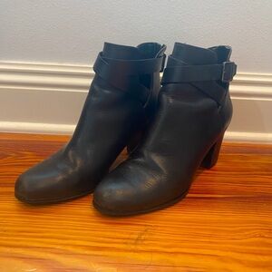 Cole Haan Black Leather booties